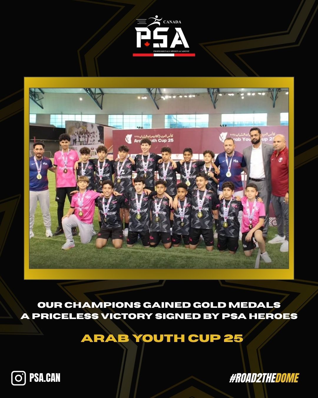 PSA Heroes Gained Gold Medals