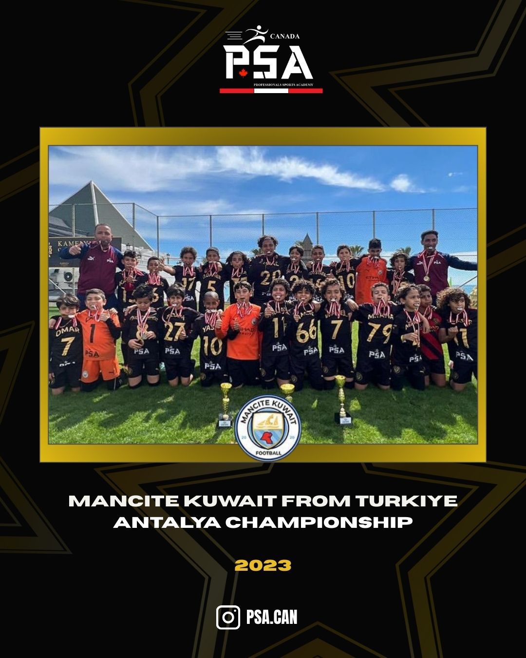 Mancite Kuwait Team from Turkiye Antalya Championship 2023