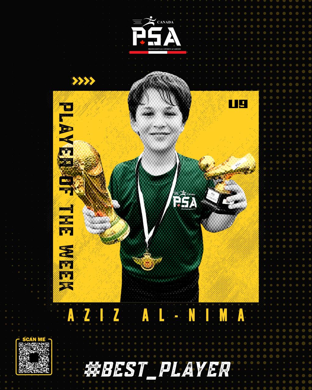 U9 Player of the week