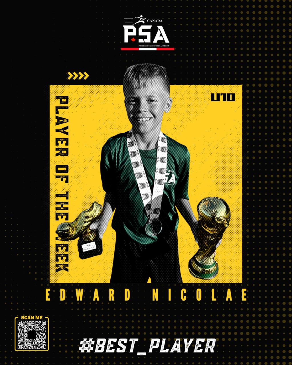 U10 Player of the week