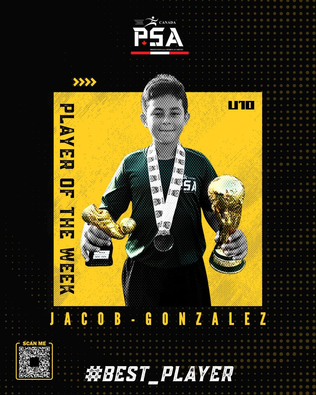 U10 Player of the week