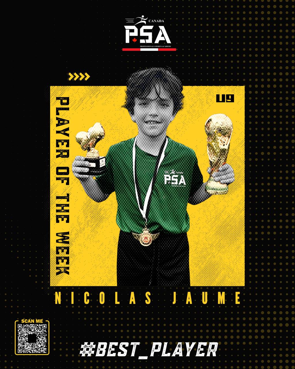 U9 Player Of The Week