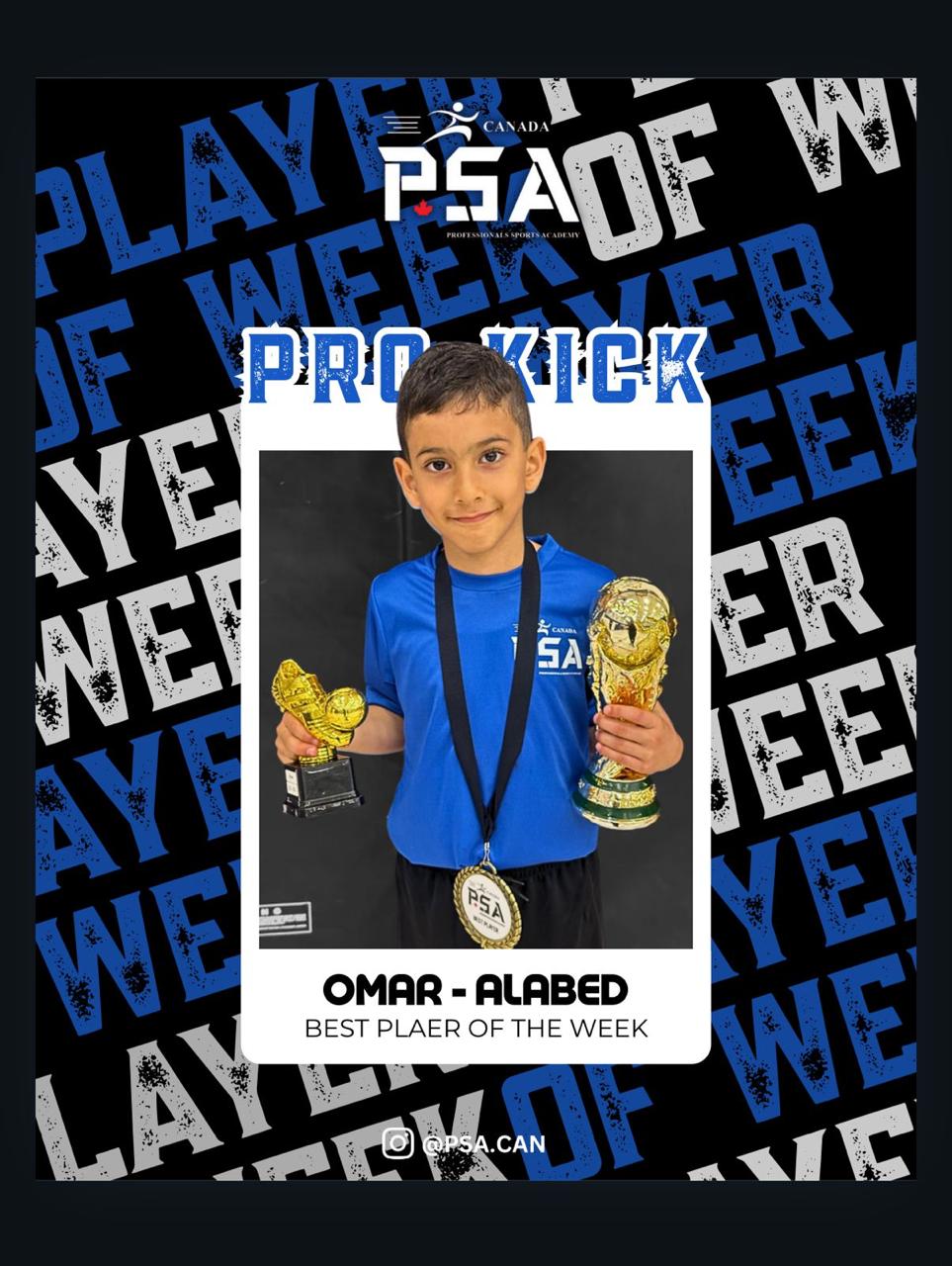 Best Player of the Week Pro kick program