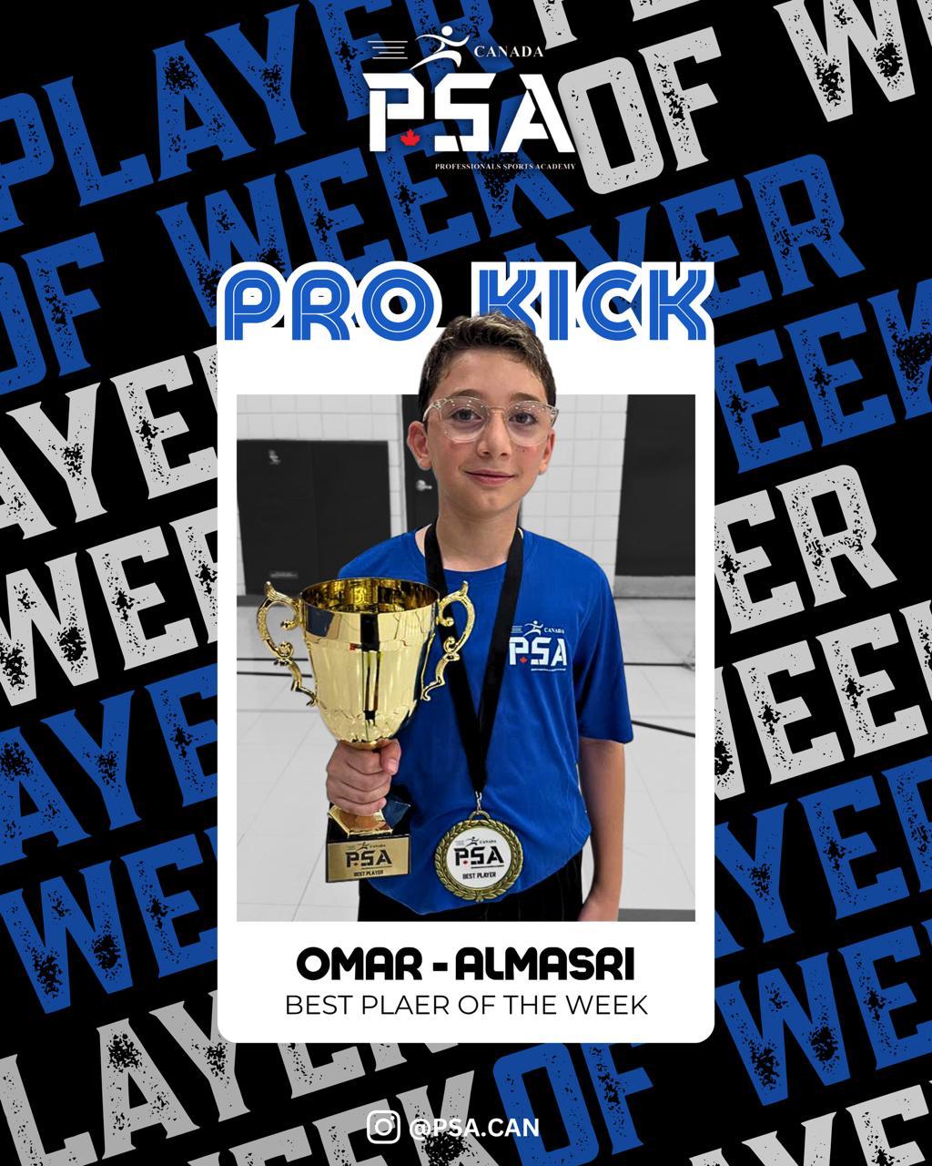 Best Player of the Week Pro kick program