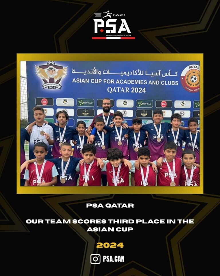 PSA Qatar Third Place in the Asian Cup