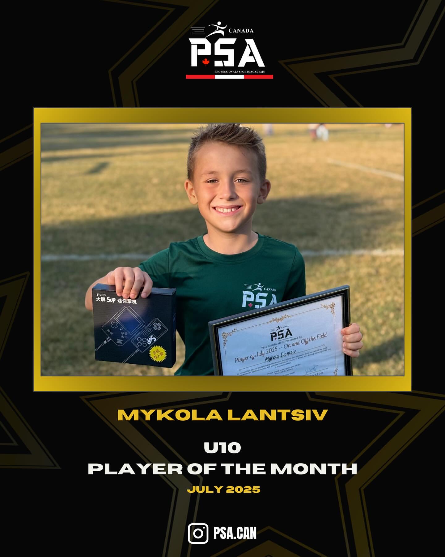 U10 Player Of July.,2025