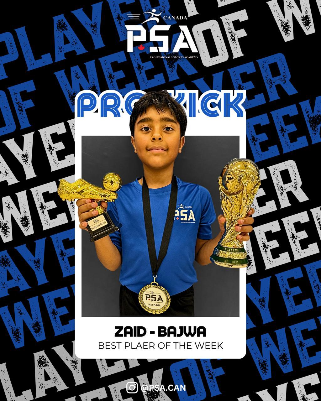 Best Player of the Week Pro kick program