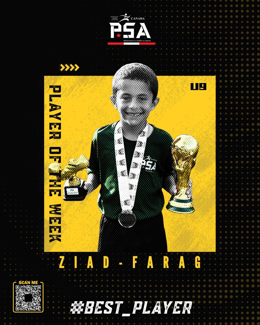 U9 Player of the week