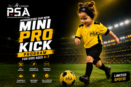 mini pro kick program PSA Canada