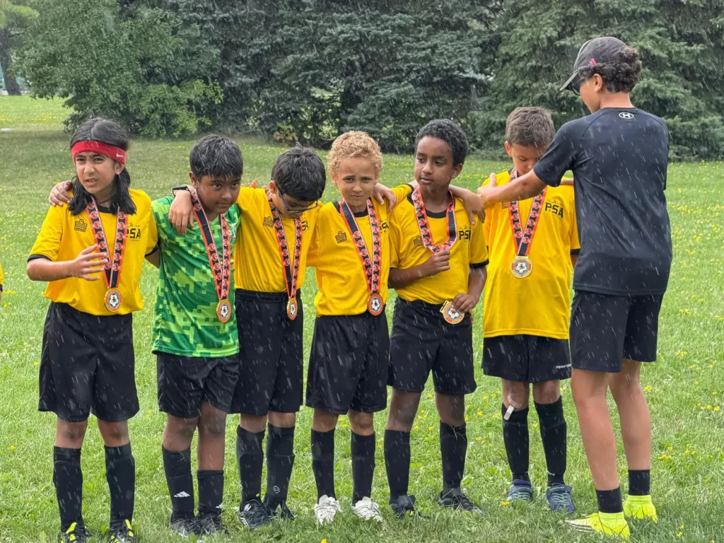 U8 PSA Canada players season end Aug26
